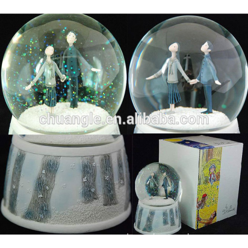 Custom Snow Water Globe Souvenir Home Decoration,OEM water polo decorations